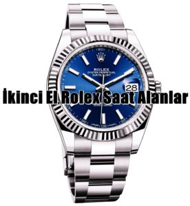 İkinci El Rolex Saat Alanlar